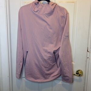 Swannies Golf Crescent Farms Golf Club Women's Pink Athletic Hoodie
